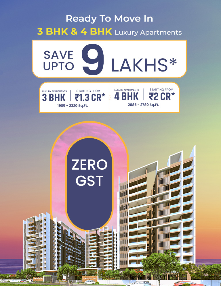 Ready to move in flats for sale in Kompally